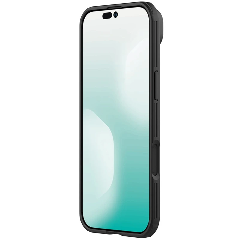 Пластиковая накладка Nillkin Pro со шторкой для камеры и магнитом для Apple iPhone 17 Air (6.5") – Black. Фото 3 Пластиковая накладка Nillkin Pro со шторкой для камеры и магнитом для Apple iPhone 17 Air (6.5") – Black. Фото 3 из 6