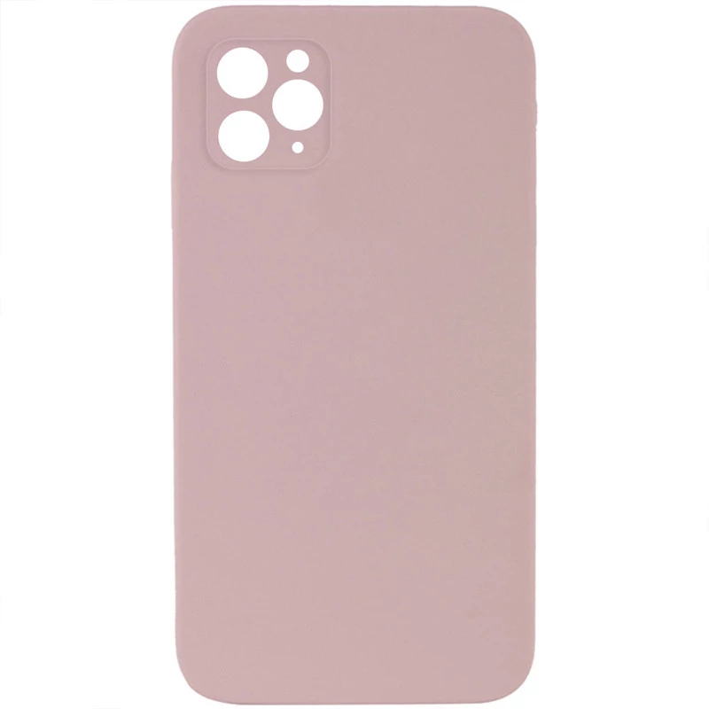 Чохол Silicone Case Square L з захистом камери на Apple iPhone 11 Pro (5.8") – Рожевий / Pink Sand. Фото 1 з 3