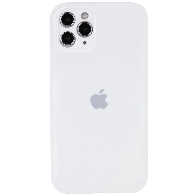 

Чохол Silicone Case з захистом камери на Apple iPhone 12 Pro (6.1") (Білий / White / PVH)