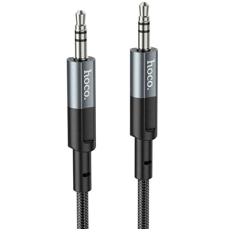 

Аудио кабель Aux Hoco UPA23 (1m) (Metal gray)