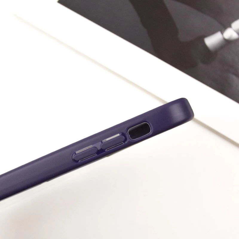 Прозорий силіконовий чохол з кольоровою на окантовкою на Apple iPhone XR (6.1") – Purple. Фото 7 з 9