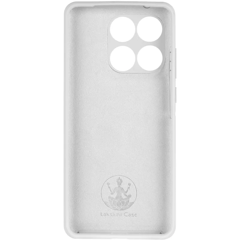 Чохол Silicone Case Lakshmi Premium із закритою камерою для Motorola Edge 60 Fusion – Білий / White. Фото 4 з 6