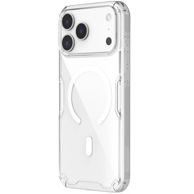 TPU чехол Nillkin Nature Pro с MagSafe для Apple iPhone 17 Pro (6.3") – Бесцветный (прозрачный). Фото 3 TPU чехол Nillkin Nature Pro с MagSafe для Apple iPhone 17 Pro (6.3") – Бесцветный (прозрачный). Фото 3 из 6