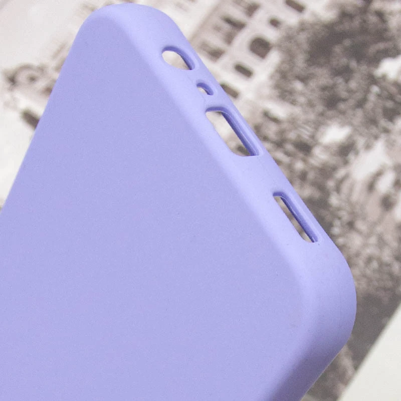 Чехол Silicone Case Lakshmi Premium з закритою камерою на Samsung Galaxy A18 – Сиреневый / Dasheen. Фото 13 из 16