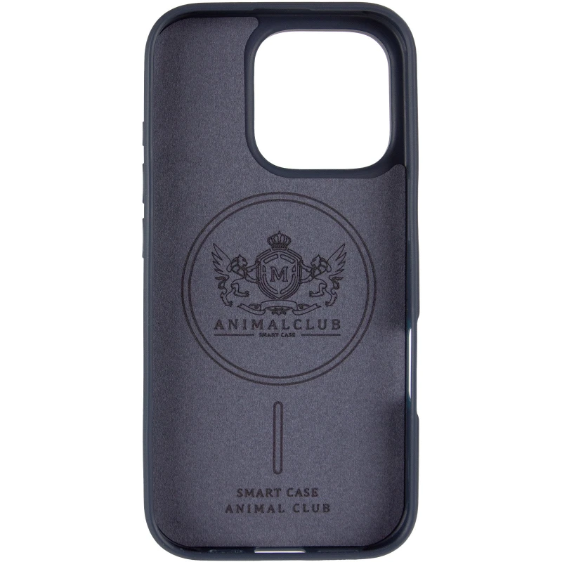 TPU+PC чохол Animal Club для Apple iPhone 16 Pro – Royal Blue. Фото 4 з 6