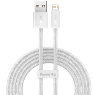 Дата кабель Baseus Dynamic Series USB to Lightning 2.4A (2m) (CALD00050) — White