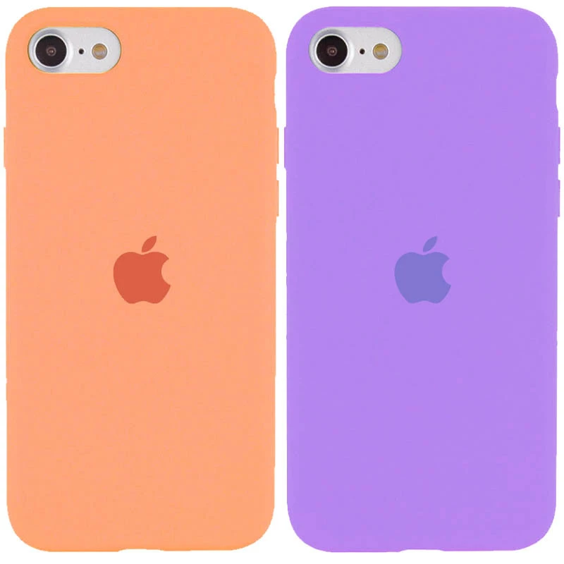 Чехол Silicone Case с закрытым низом для Apple iPhone SE (2020) фото 2 из 3