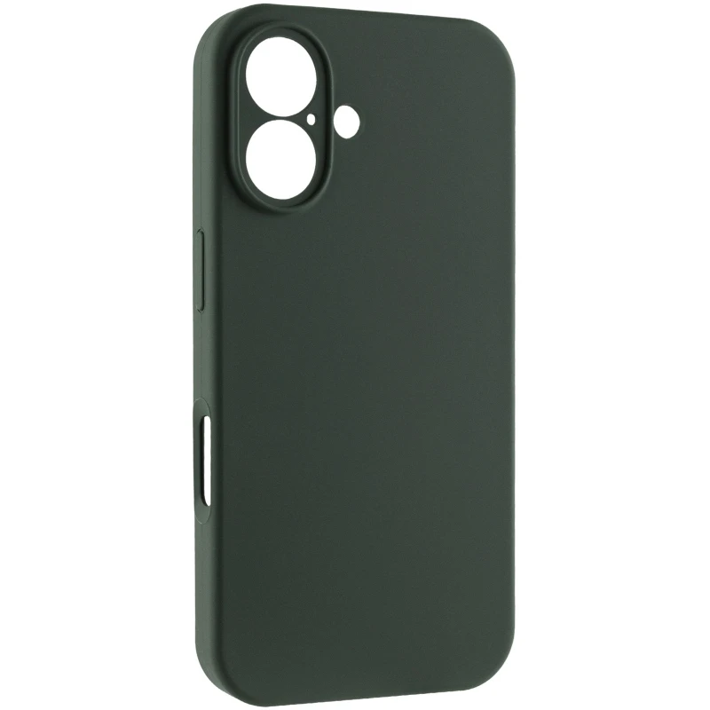 Чехол Silk Full Camera Protective (AA) NO LOGO для Apple iPhone 16 – Зеленый / Cyprus Green. Фото 1 из 7