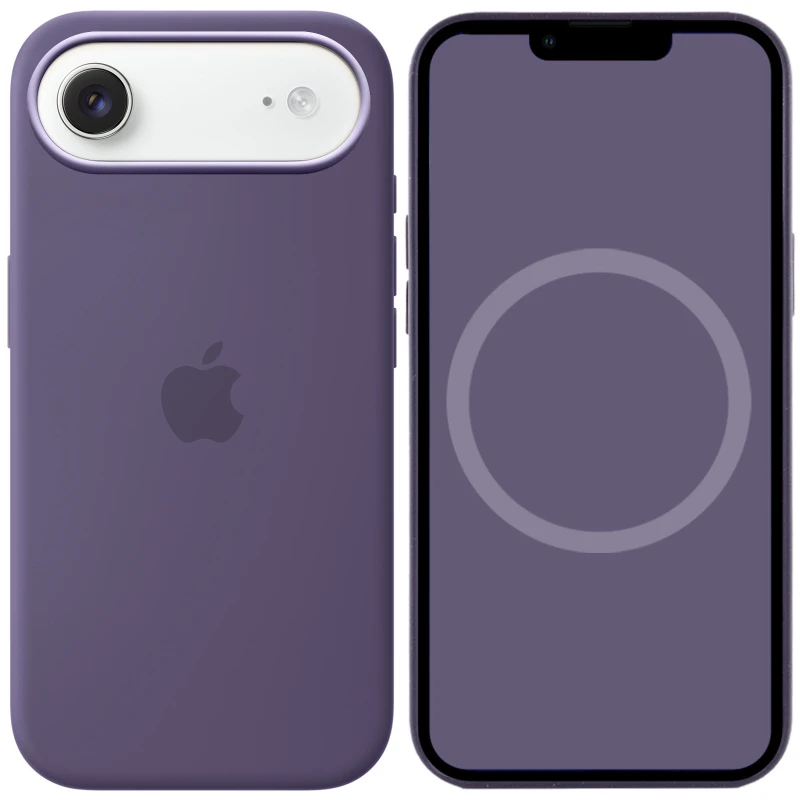 Чохол Silicone case (AAA) with Magsafe and Animation для Apple iPhone 17 Air (6.5") – Purple Fog. Фото 1 з 3