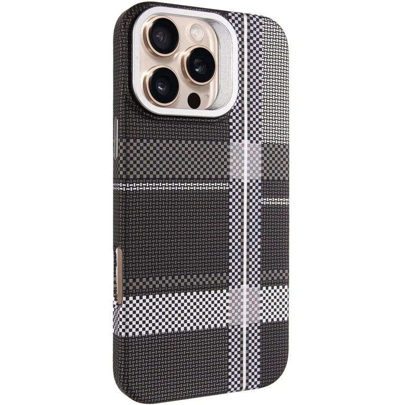 TPU чехол Pixel Craft with MagSafe для Apple iPhone 16 Pro Max – Urban Plaid. Фото 1 из 9