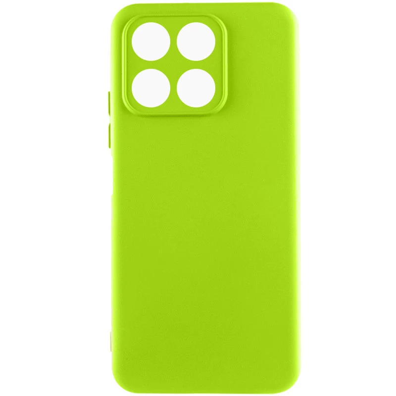 

Чохол Silicone Case Lakshmi з закритою камерою на Huawei Honor X8a (Салатовий / Neon Green)