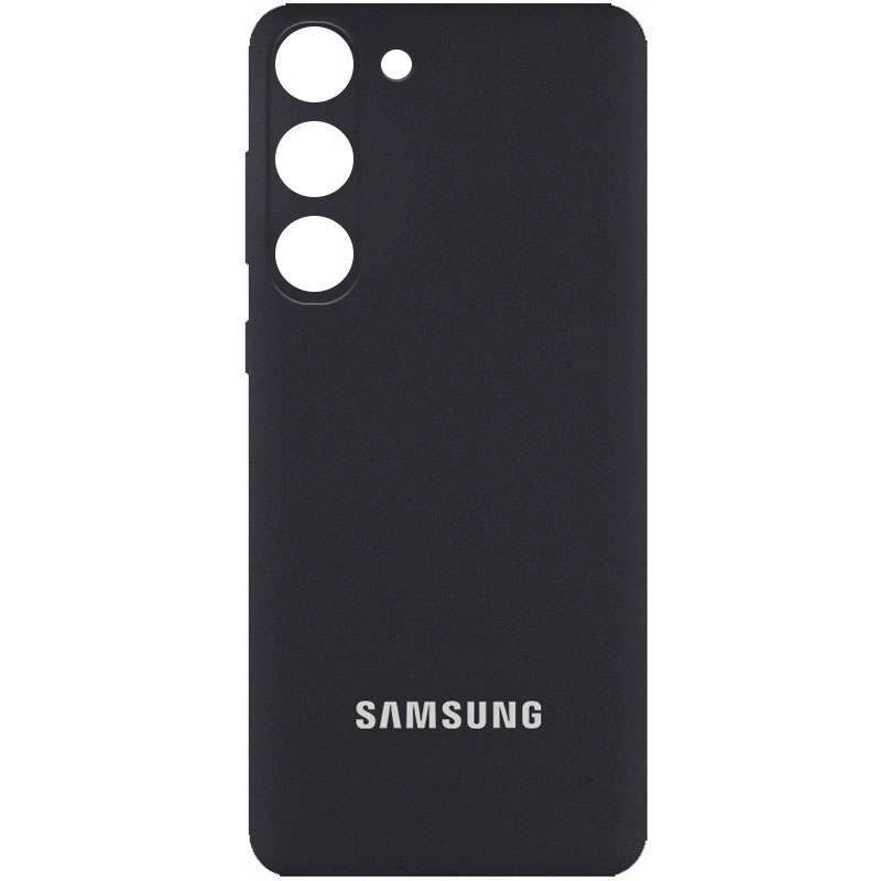 

Чохол Silicone Case з закритим низом та захистом камери на Samsung Galaxy S23 (Чорний / Black)