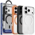 TPU+PC чехол Blueo Frosted Heat Dissipation Stand with MagSafe для Apple iPhone 18 Pro фото 1 из 1