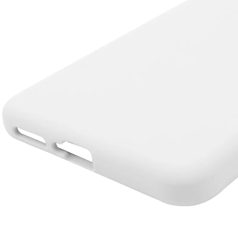 Чехол Silicone Case Lakshmi Premium з закритою камерою на Xiaomi Redmi Note 15 4G/5G (EU) – Белый / White. Фото 6 из 6