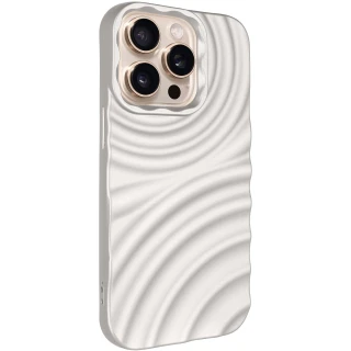 Чехол TPU MonoWave для Apple iPhone 14 Pro Max (6.7") — Light Gray