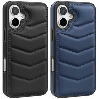 Кожаная накладка Пуховик из Magnetic Safe для Apple iPhone 16 фото 1 Кожаная накладка Пуховик из Magnetic Safe для Apple iPhone 16 фото 1 из 1