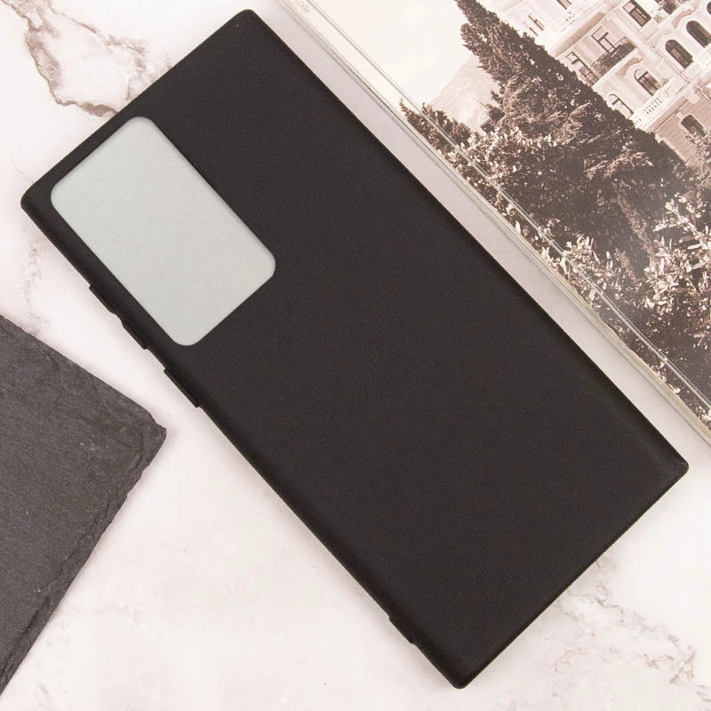 Чохол Silicone Case Lakshmi Elit на Samsung Galaxy S21 Ultra – Чорний / Black. Фото 4 з 7