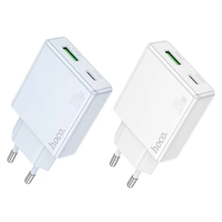 СЗУ Hoco C142A Direct PD20W+QC3.0 (1USB-A/1C) фото 1 СЗУ Hoco C142A Direct PD20W+QC3.0 (1USB-A/1C) фото 1 из 1