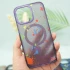 Чехол абстракция рисования с MagSafe для Apple iPhone 15 Pro Max (6.7") – Dark purple. Фото 3 из 4