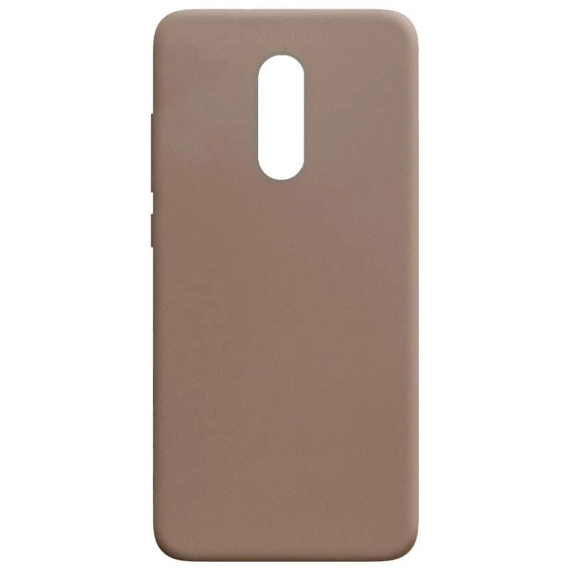 

Цветной силиконовый чехол для Xiaomi Redmi 5 Plus / Redmi Note 5 (Single Camera) (Коричневый), Коричневий
