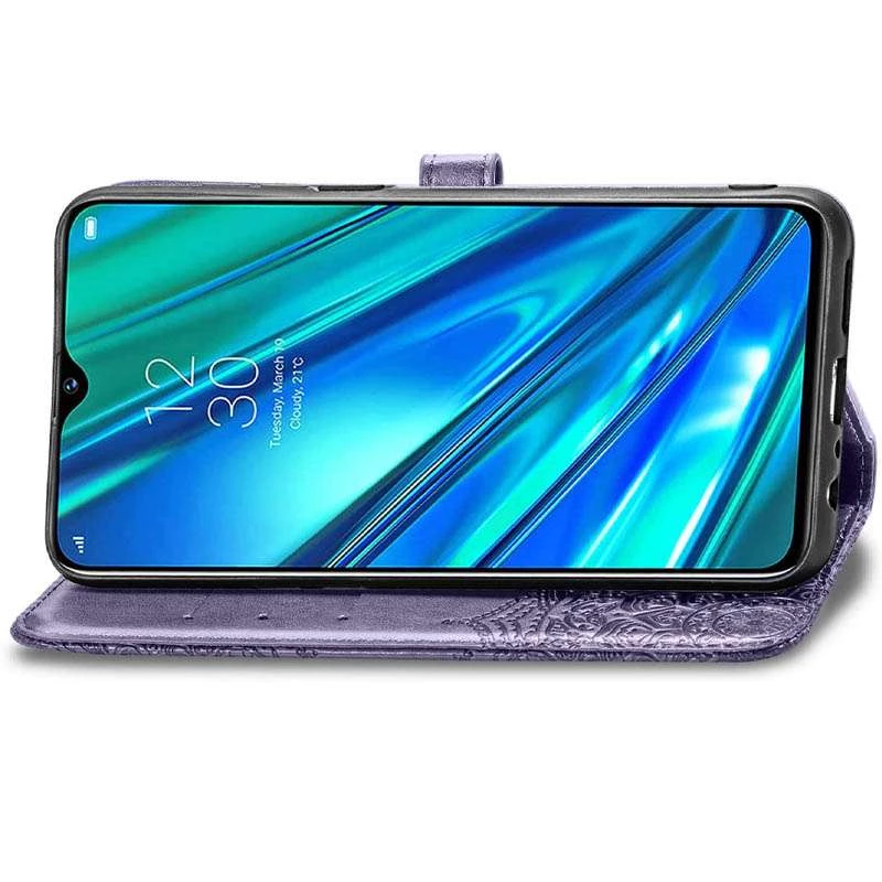 Чохол-книжка Art Case на Realme 6i – Фіолетовий. Фото 5 з 8