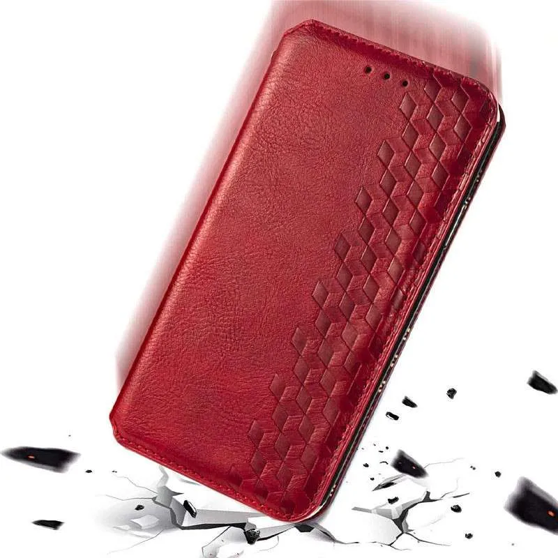 Чехол книжка GETMAN Cubic для Samsung Galaxy S20 FE – Красный. Фото 2 из 5