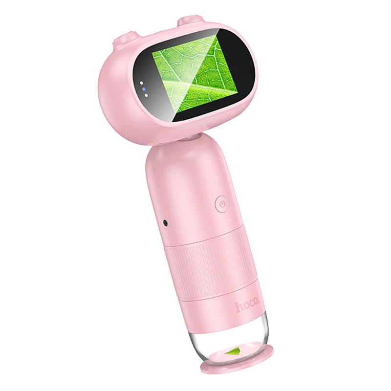 Детский микроскоп Hoco DV206 – Pink. Фото 1 из 4