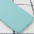 Чехол с закрытым низом Silicone Case для Apple iPhone XR (6.1") – Бирюзовый / Marine Green. Фото 2 из 3