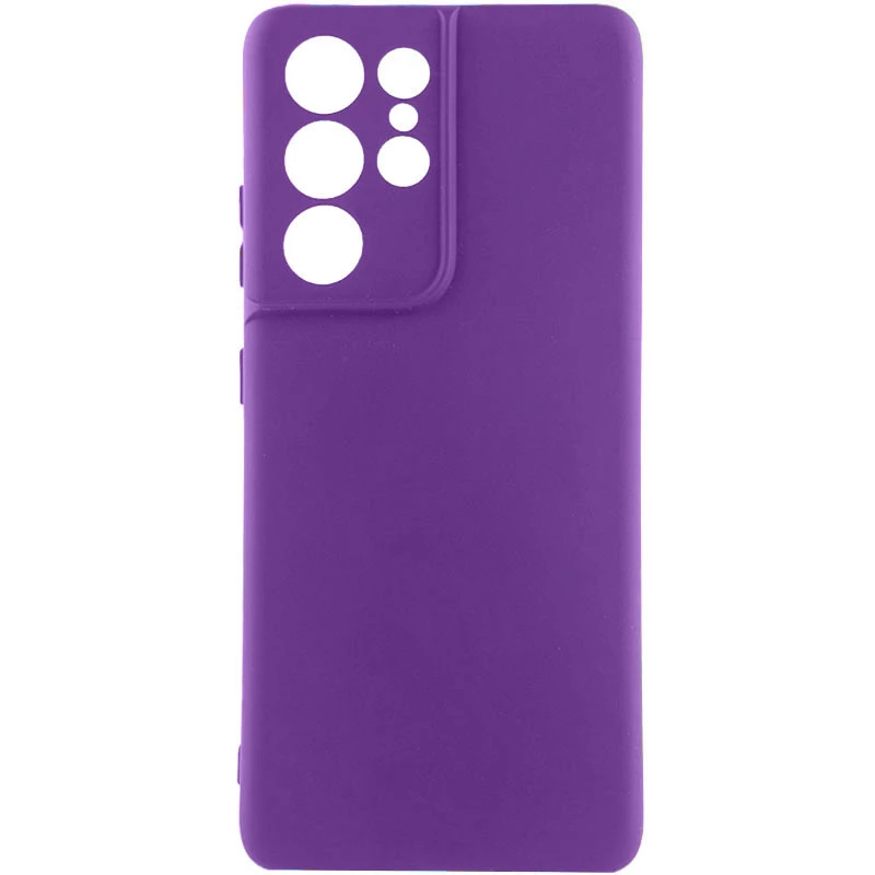 

Чехол Silicone Case Lakshmi с закрытой камерой для Samsung Galaxy S24 Ultra (Фиолетовый / Purple), Фіолетовий / purple