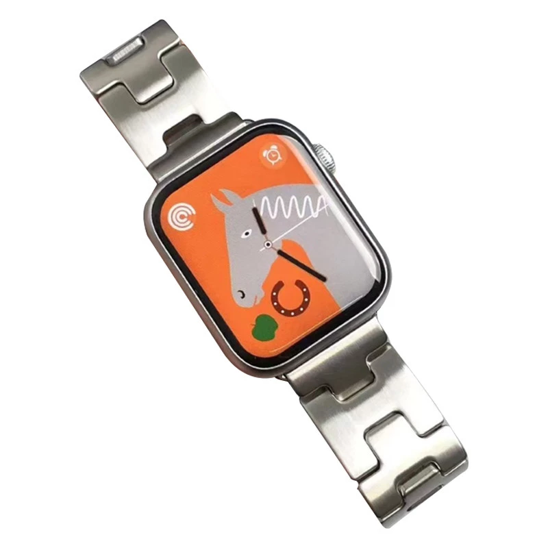 Ремешок Grand для Apple Watch 42/44/45/46/49mm – silver. Фото 1 из 2