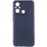 Чохол Silicone Case Lakshmi з закритою камерою на Xiaomi Redmi 12C / Poco C55 – Синій / Midnight Blue. Фото 1 з 4