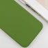 Чохол Silicone Case Lakshmi Plus з закритою камерою на Samsung Galaxy A36 5G – Зелений / Dark green. Фото 6 з 8