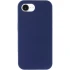 Чохол з закритим низом Silicone Case на Apple iPhone 16e (6.1") – Синій / Deep navy. Фото 1 з 2