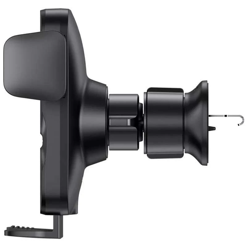 Автотримач з БЗП Baseus Wisdom Auto Alignment (QI 15W) (Air Outlet base) (CGZX000001) – Black. Фото 4 з 7