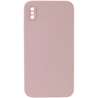 Чехол Silicone Case Square L с защитой камеры для Apple iPhone XS фото 1 из 3