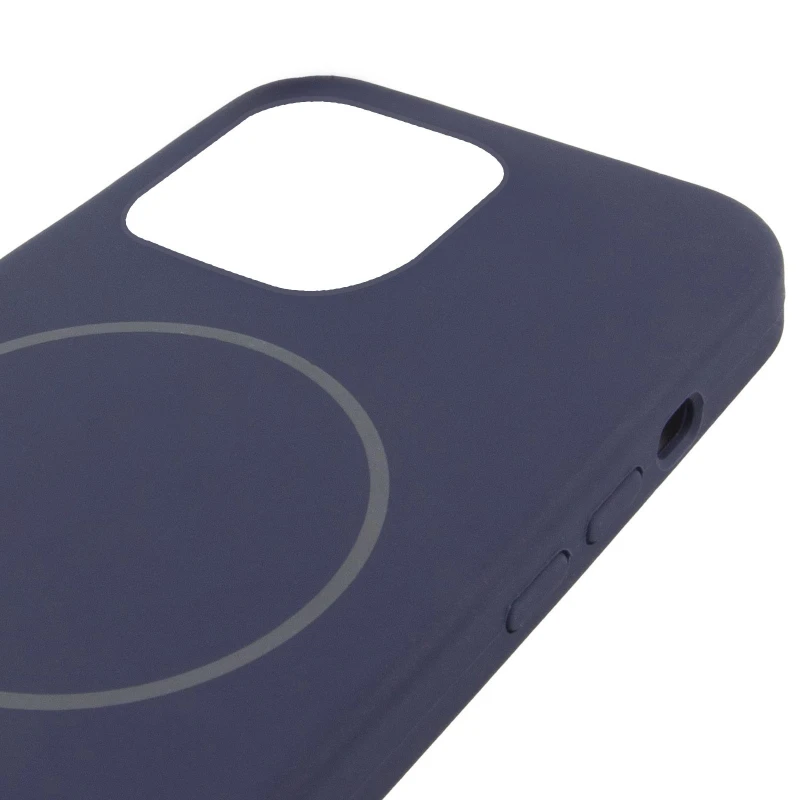 Чохол Silk Full Protective (AA) NO LOGO with Magnetic Fit для Apple iPhone 11 Pro (5.8") – Темно-синій / Midnight blue. Фото 8 з 9