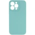Чохол Silk Full Camera Protective (AA) NO LOGO для Apple iPhone 17 (6.3") – Бірюзовий / Marine Green. Фото 1 з 4