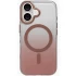 Чехол TPU+PC Shadow with MagSafe для Apple iPhone 16 – Rose Gold. Фото 1 из 2