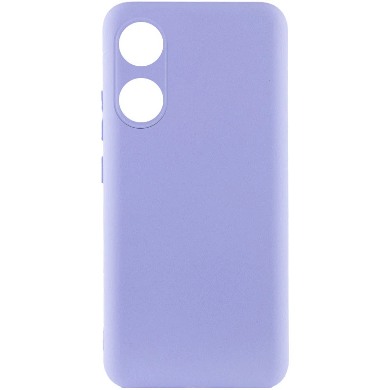 Чохол Silicone Case Lakshmi Premium із закритою камерою для Oppo A58 4G – Бузковий / Dasheen. Фото 1 з 2