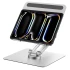 Підставка для ноутбуку WIWU ZM-S801 Rotative Foldable Laptop Stand – silver. Фото 5 з 8