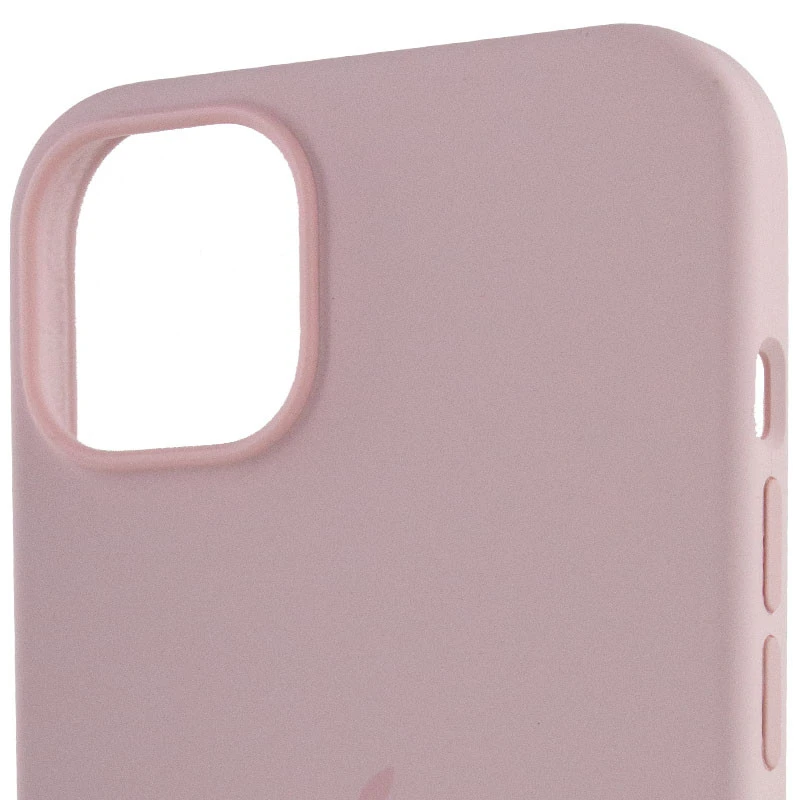 Чехол Silicone case (AAA) with Magsafe для Apple iPhone 13 (6.1") – Розовый / Chalk Pink. Фото 6 из 8