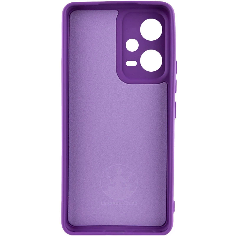 Чохол Silicone Case Lakshmi Plus з закритою камерою на Xiaomi Poco X5 5G – Фіолетовий / Purple. Фото 2 з 4