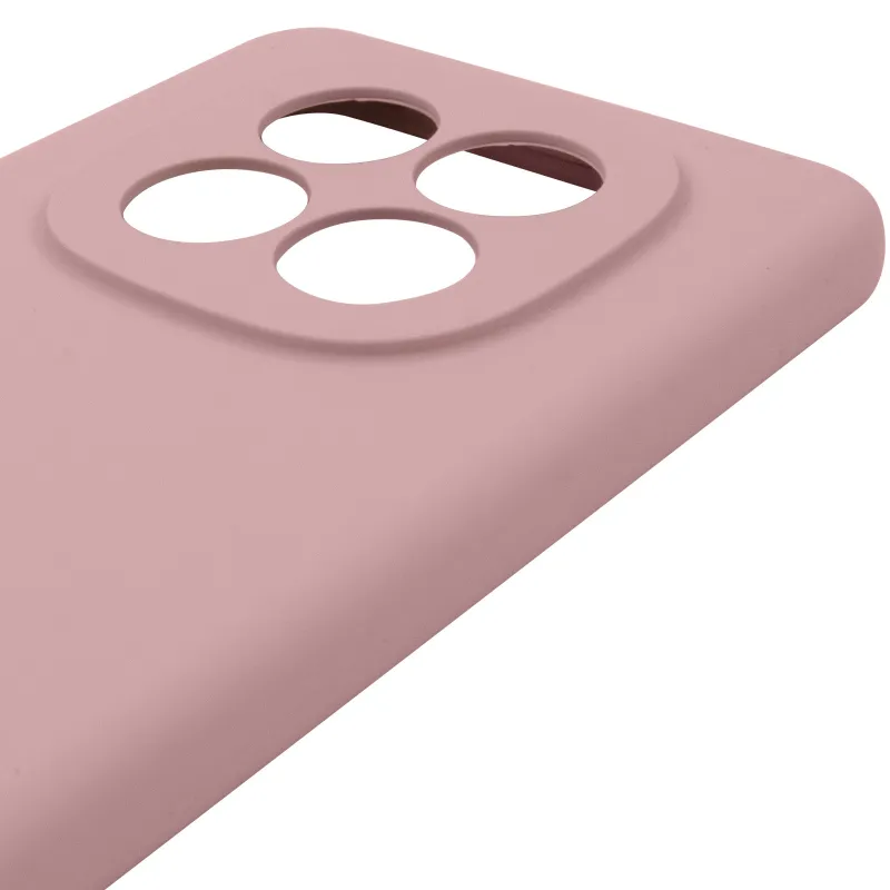 Чехол Silicone Case Lakshmi Premium з закритою камерою на Xiaomi Redmi Note 15 Pro 4G – Розовый / Pink Sand. Фото 7 из 8