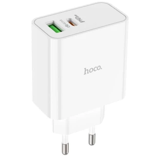 СЗУ Hoco C113A Awesome PD65W (1USB/1Type-C) фото 1 СЗУ Hoco C113A Awesome PD65W (1USB/1Type-C) фото 1 из 1