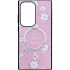 TPU+PC чохол Secret Garden with MagFit для Samsung Galaxy S24 FE – Pink. Фото 2 з 12