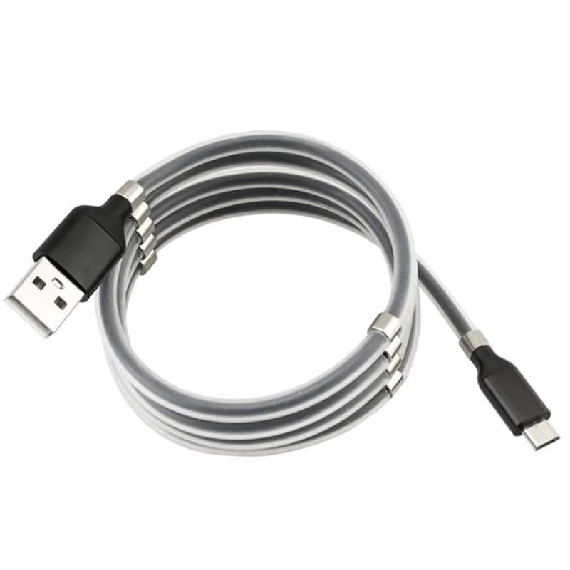 

Дата кабель Magnetic-ring USB to MicroUSB (Чорний)