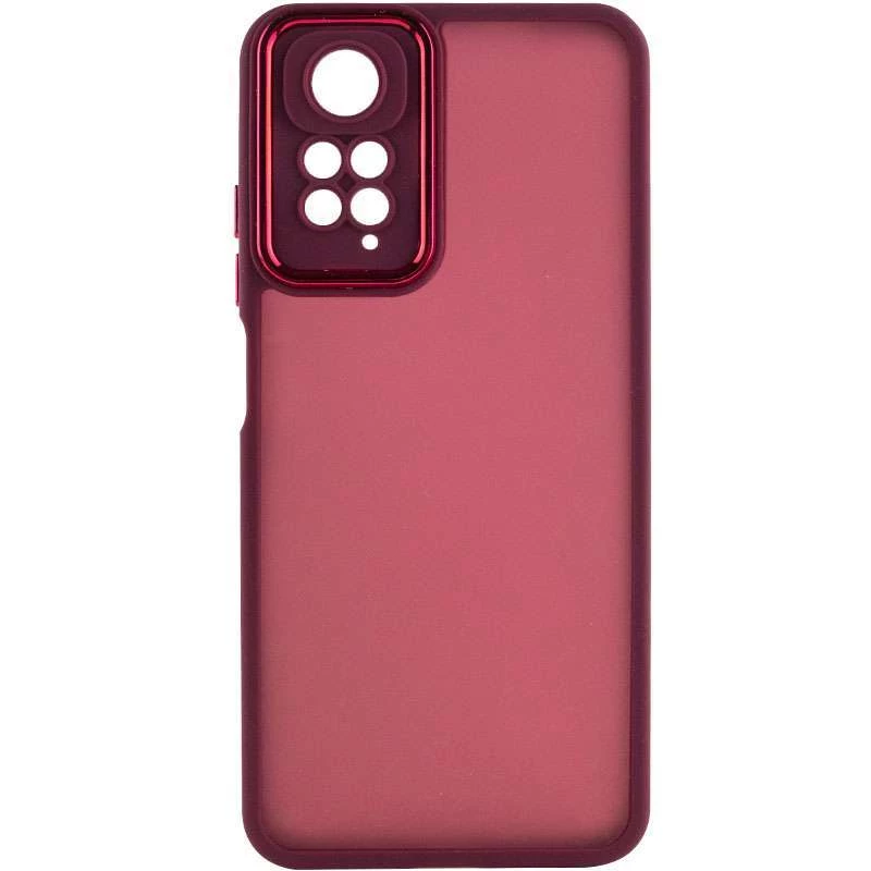 TPU+PC чехол Accent для Xiaomi Redmi Note 11 (Global) / Note 11S – Magenta. Фото 1 из 4