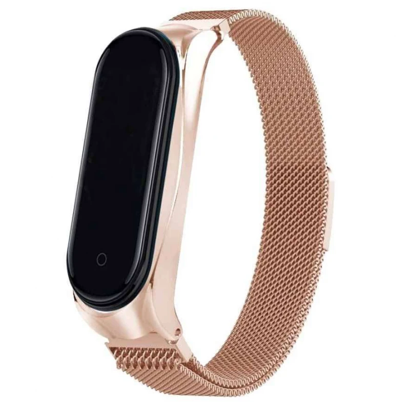 

Ремінець Milanese Loop Design для Xiaomi Mi Band 6 (Champagne gold)