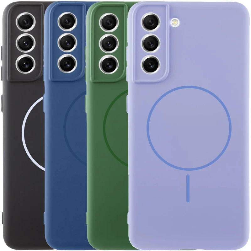 Чохол Silicone Cover Lakshmi Full Camera (AA) with Magnetic Fit для Samsung Galaxy S21 FE фото 1 з 1