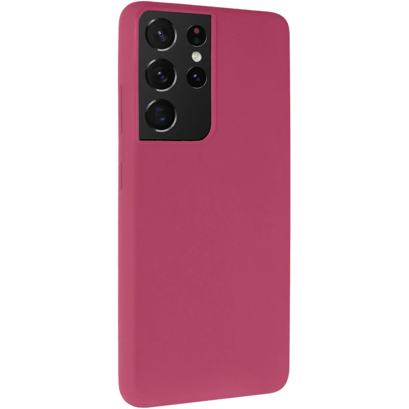 Чохол Silicone Cover Ummi Lakshmi (AA) для Samsung Galaxy S21 Ultra – Бордовий / Marsala. Фото 1 Чохол Silicone Cover Ummi Lakshmi (AA) для Samsung Galaxy S21 Ultra – Бордовий / Marsala. Фото 1 з 1